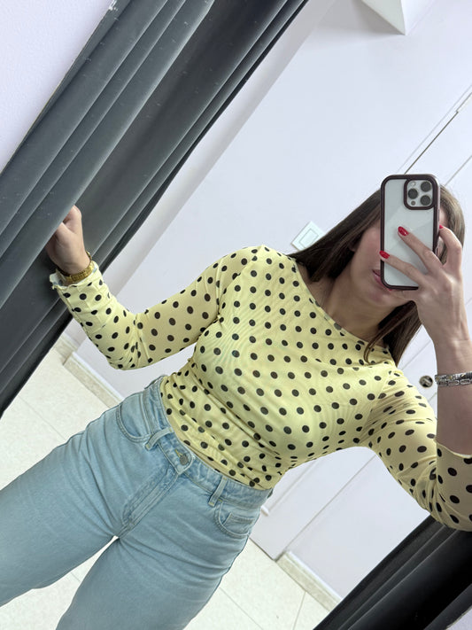 Malla polka dots