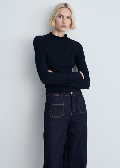 Jean Wide Leg bolsillos