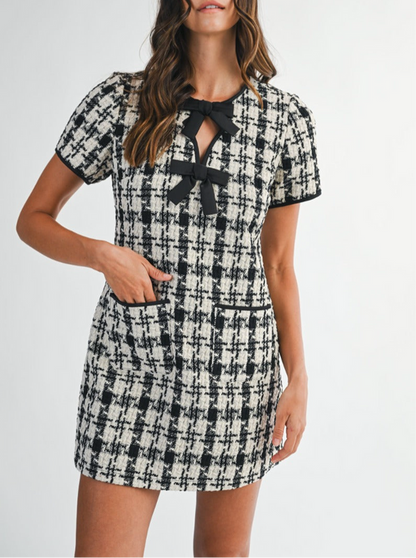Vestido Tweed