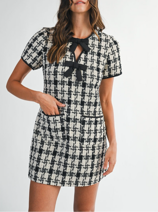 Vestido Tweed