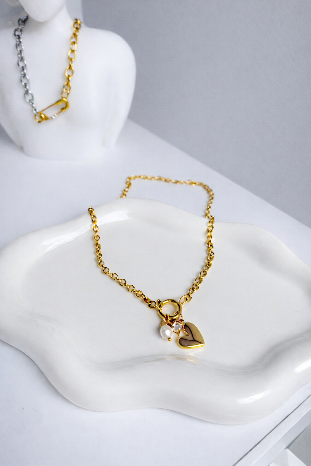Collar Charm corazón