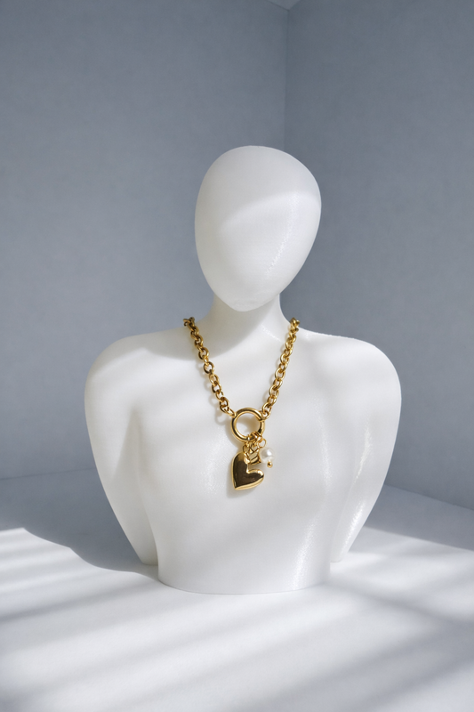 Collar Charm corazón