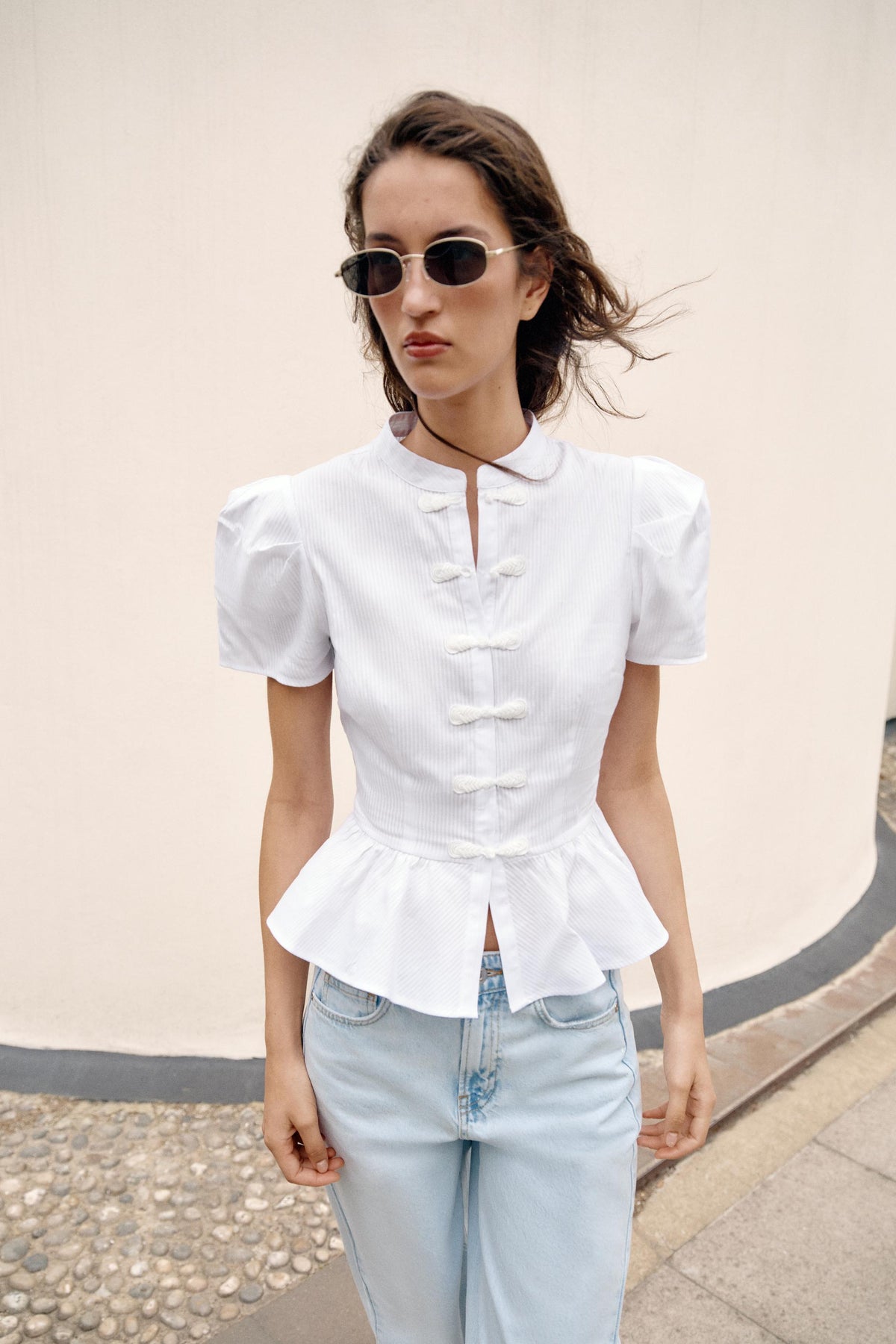 Blusa peplum