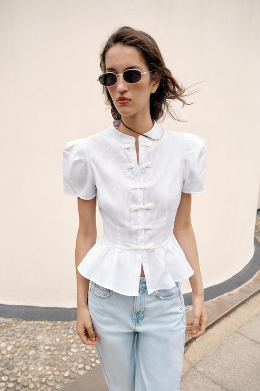 Blusa peplum