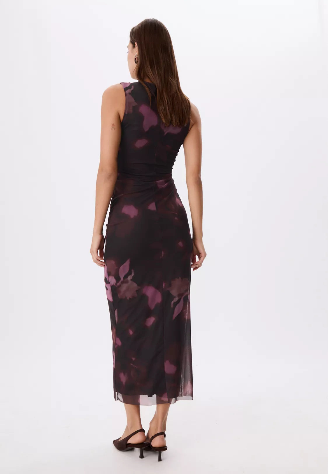 Vestido midi  tulle